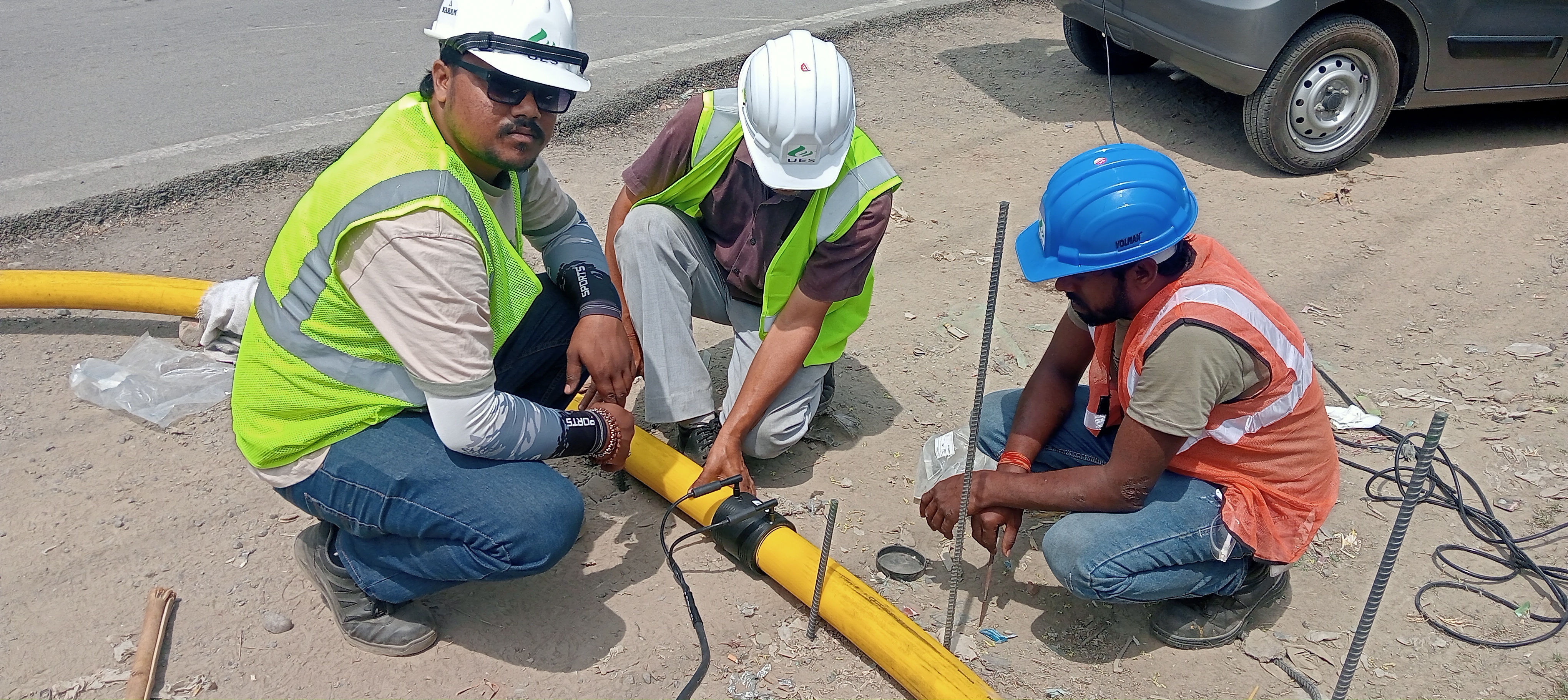 Industrial pipeline and plant infrastructure